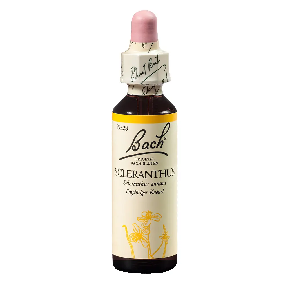 Bach Esenca št. 28 - Mešič (Scleranthus), kapljice (20 ml)