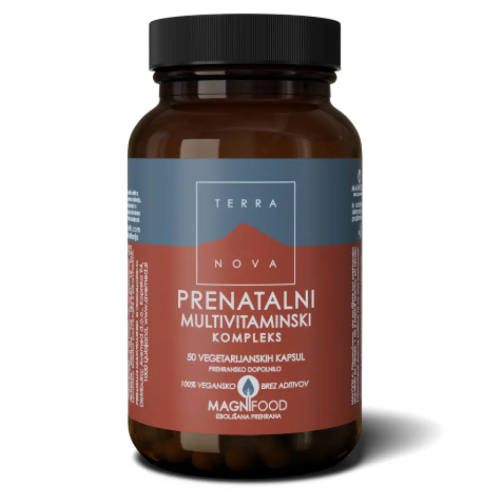 Terranova Prenatalni multivitaminski kompleks, kapsule (50 kapsul)