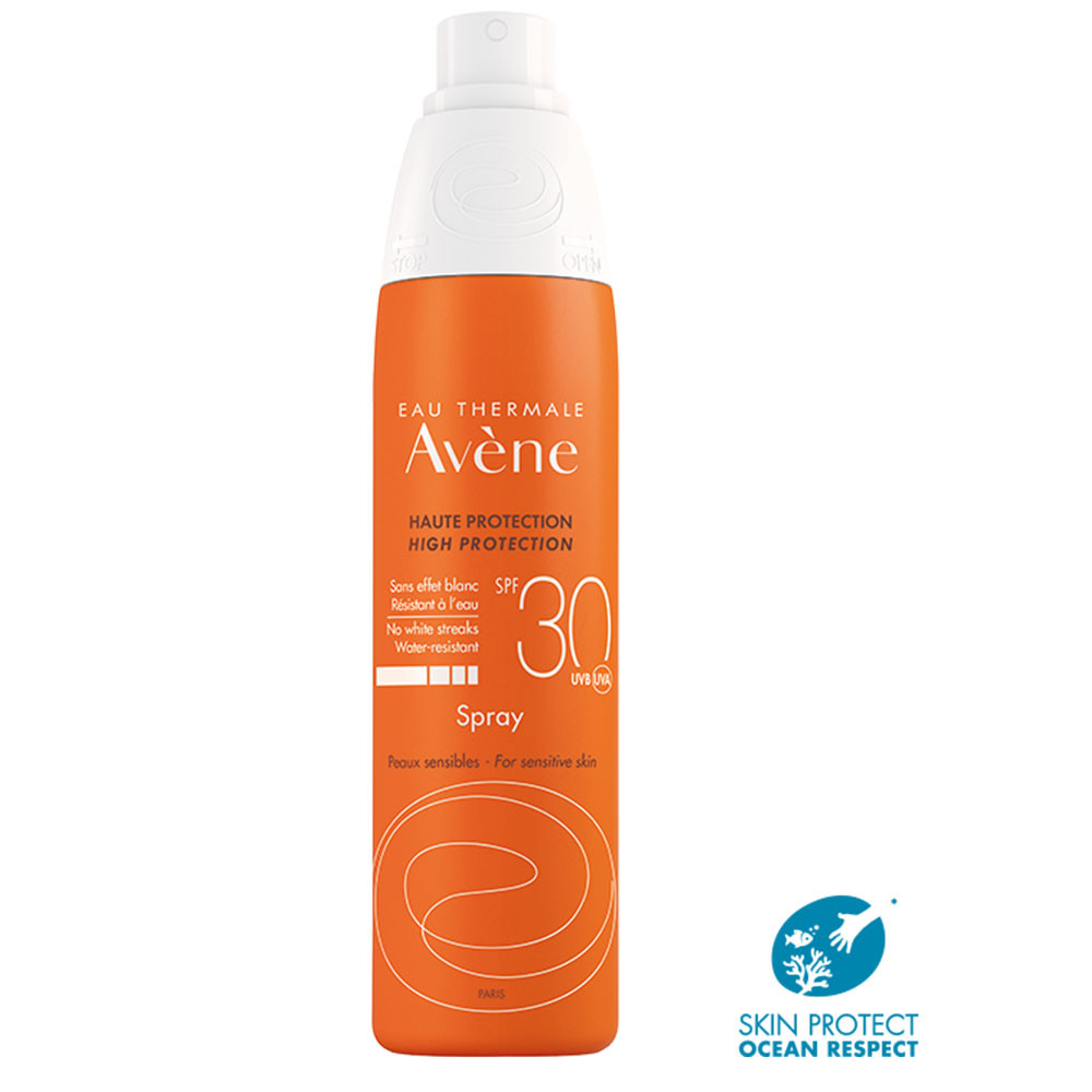 Eau Thermale Avène Sun pršilo z visoko zaščito pred soncem ZF 30 (200 ml)