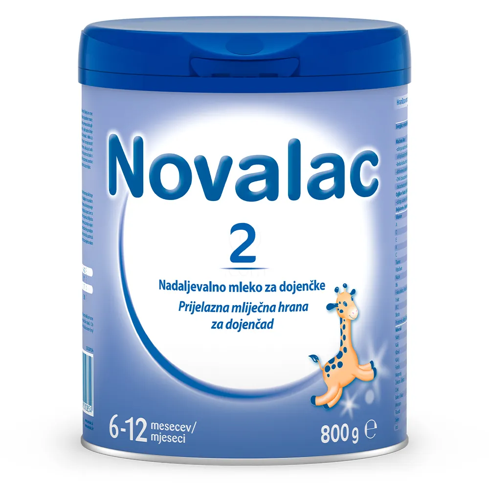 Novalac 2, nadaljevalno mleko za dojenčke - 800 g