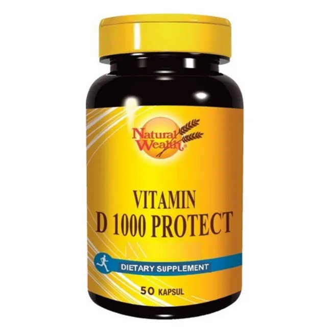 Natural Wealth Vitamin D 1000 Protect, kapsule