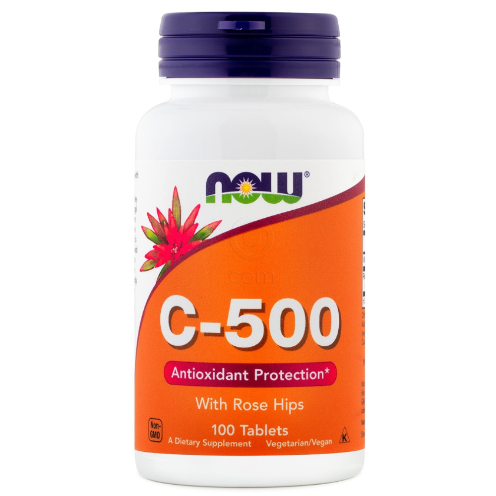 Vitamin C 500 mg NOW, tablete