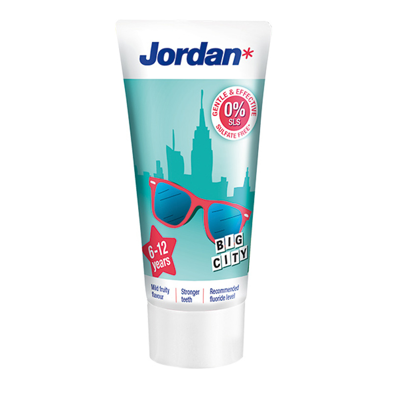 Jordan Junior, zobna pasta za otroke 6-12 let
