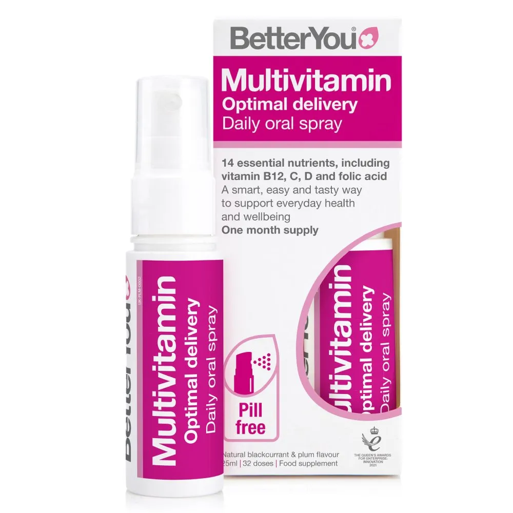 Betteryou MultiVit, ustno pršilo (25 ml)
