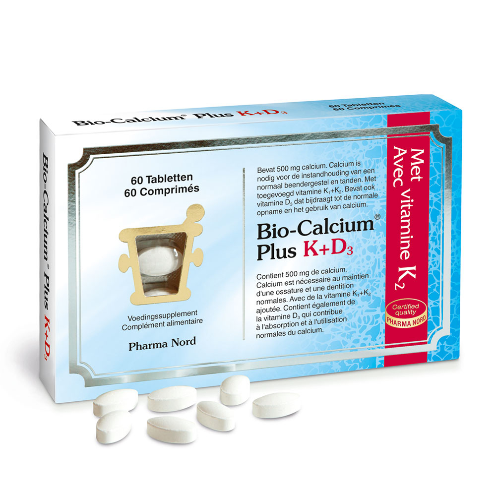Pharma Nord Bio-Calcium Plus K+D3, 60 tablet