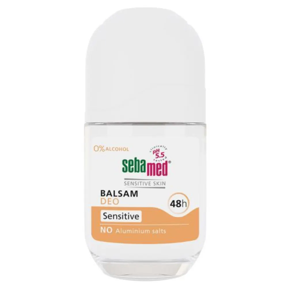 Sebamed, balzam deodorant roll-on za občutljivo kožo (50 ml)