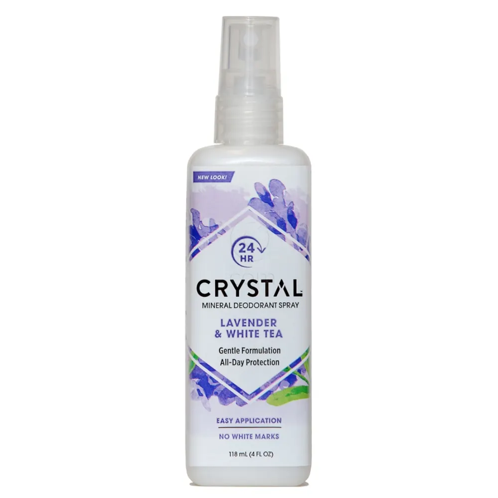 Crystal essence razpršilo, sivka z belim čajem (118 ml)
