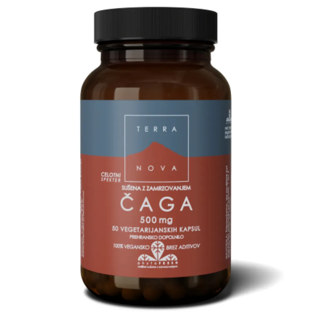 Terranova Čaga, kapsule (50 kapsul)