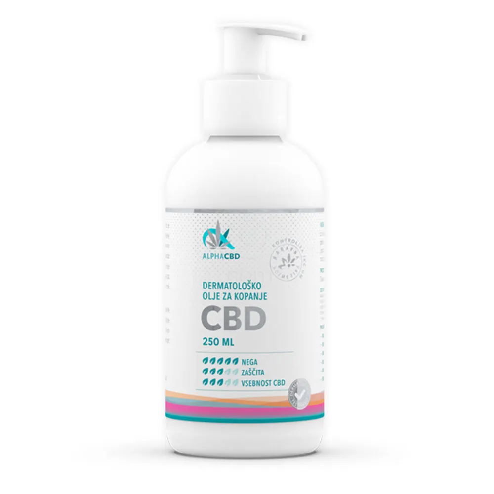 Favn Alpha CBD, dermatološko olje za kopanje (250 ml)