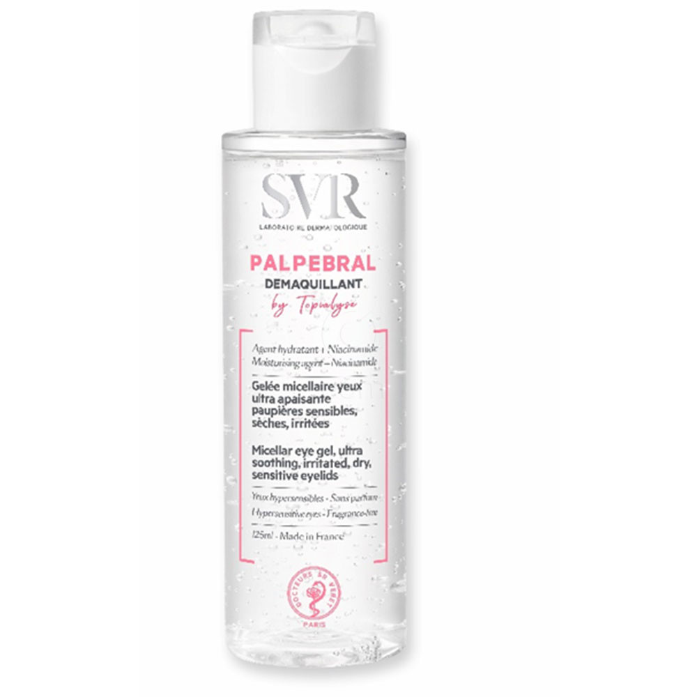 SVR Palpebral, čistilec občutljivega področja okoli oči (125 ml)