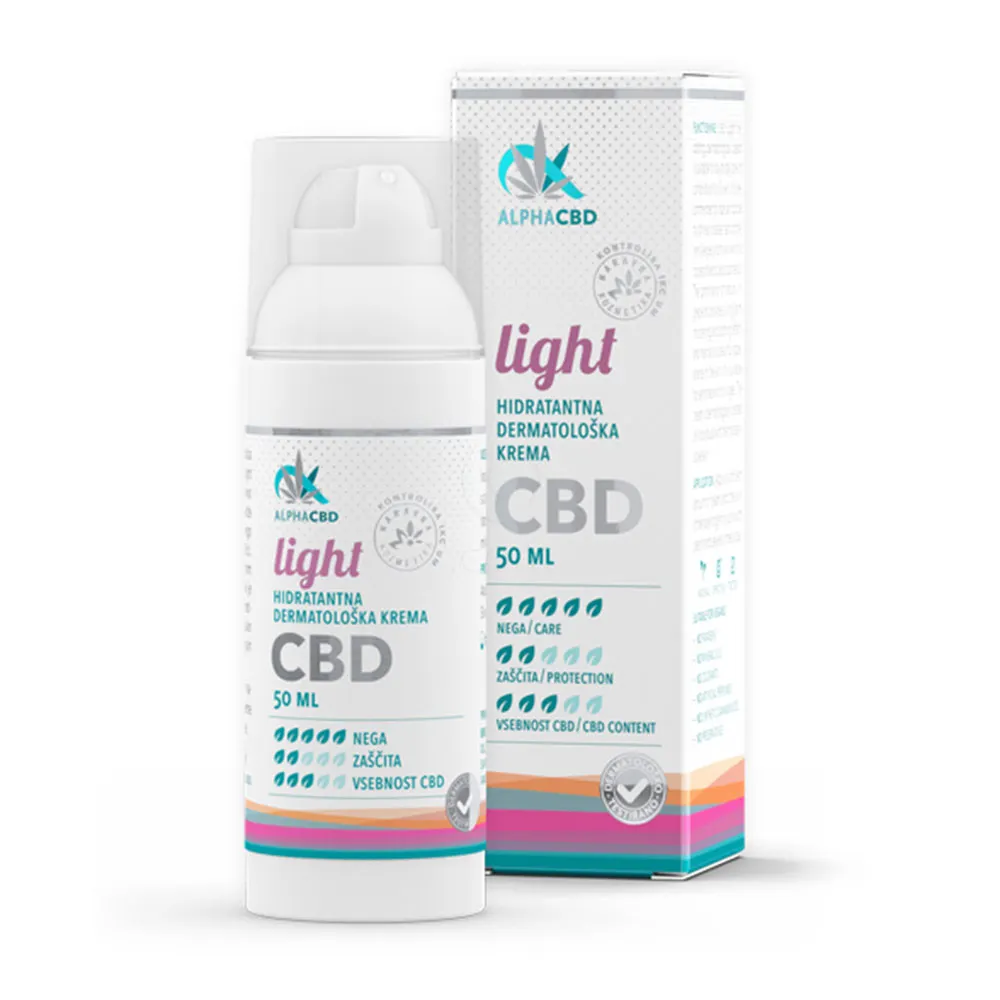 Favn Alpha CBD Light, dermatološka hidratantna krema (50 ml)