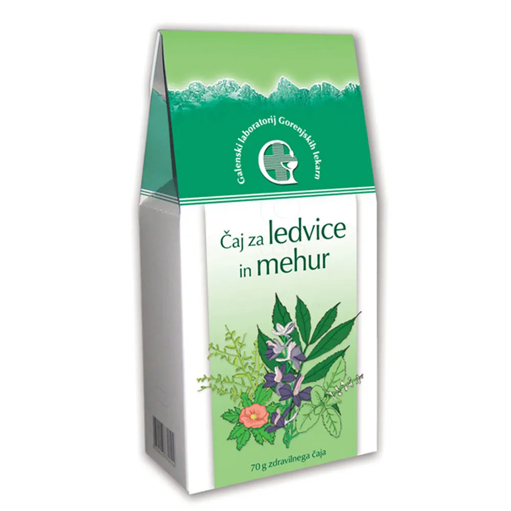 Gorenjske lekarne, čaj za ledvice in mehur (70 g)