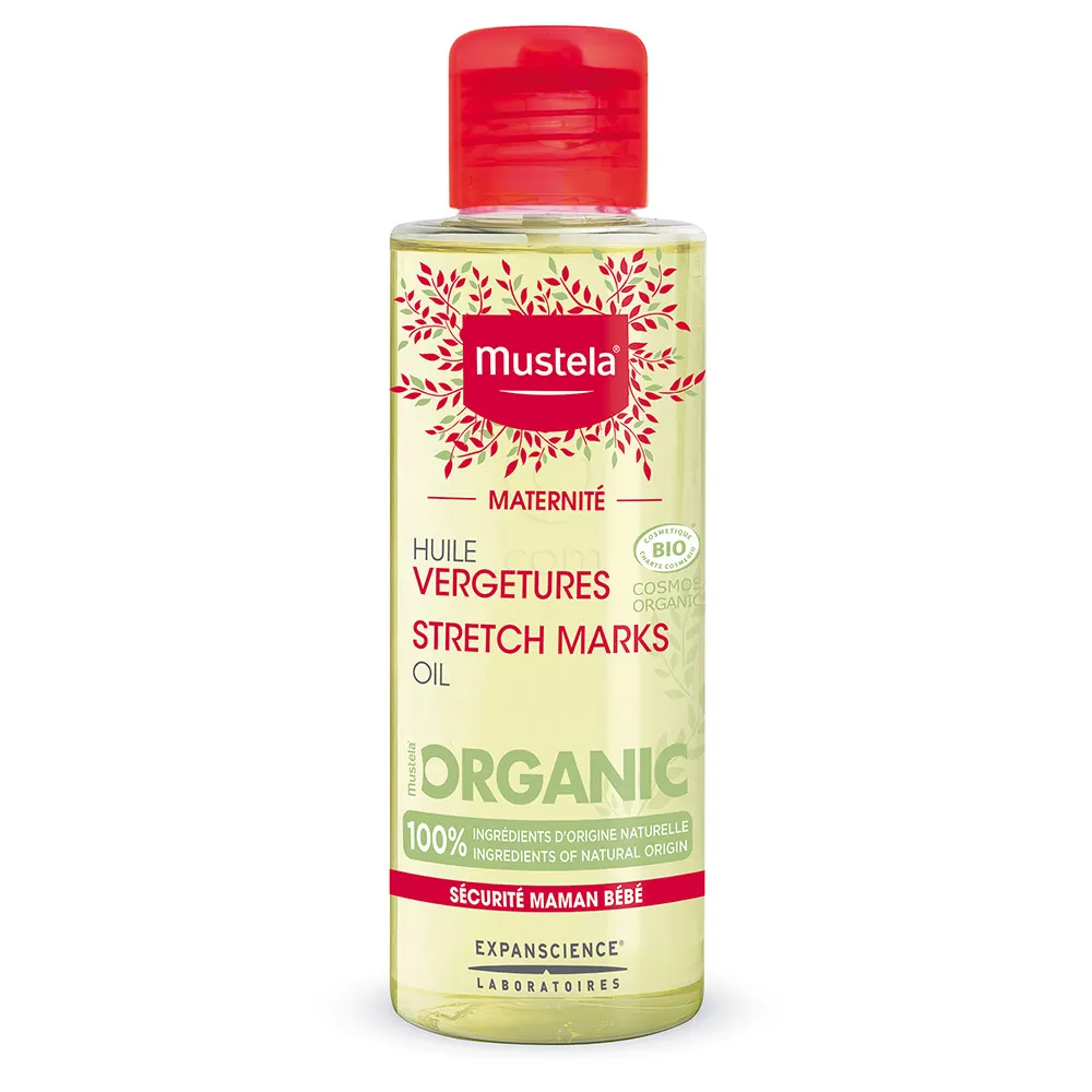 Mustela, olje za preprečevanje strij 3v1 (105 ml)