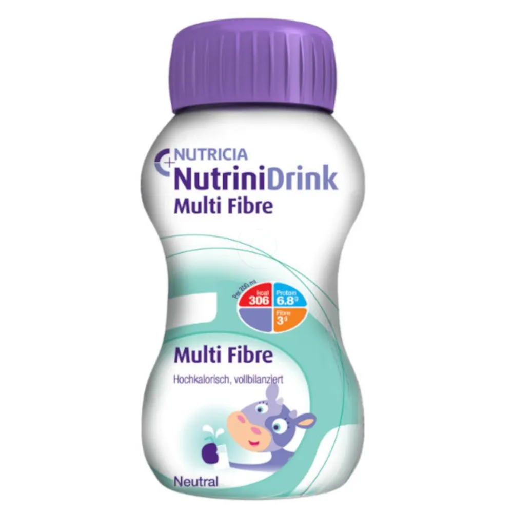 NutriDrink Multi Fibre, nevtralen okus (200 ml)