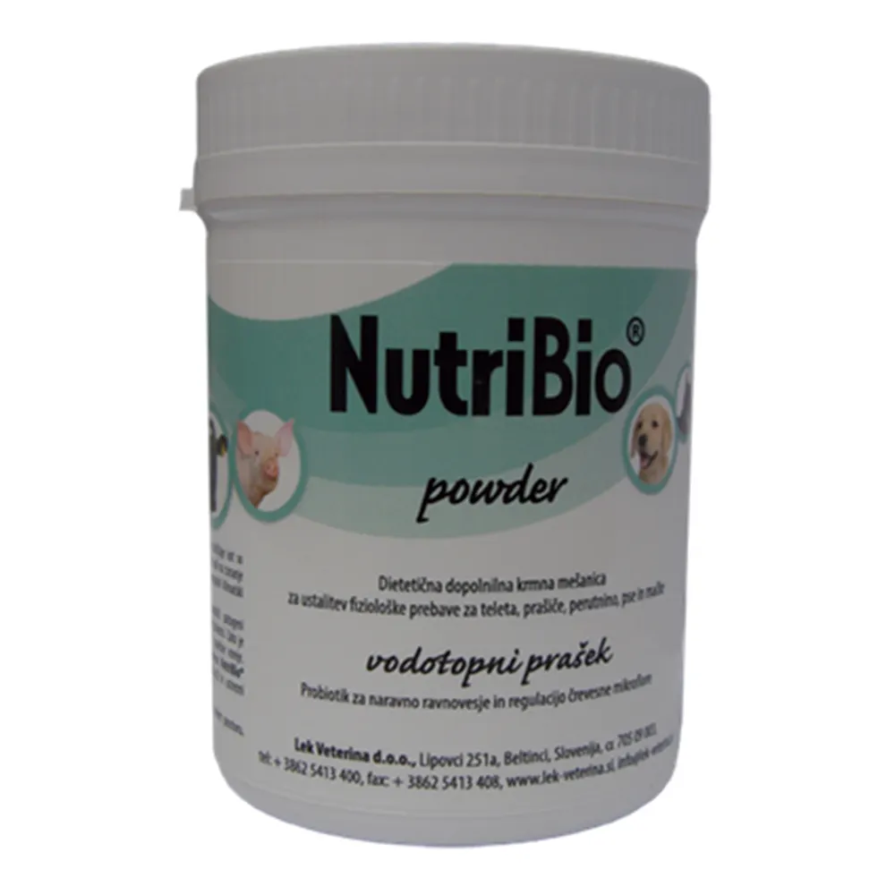 Nutribio, prašek s probiotiki za živali (150 g)