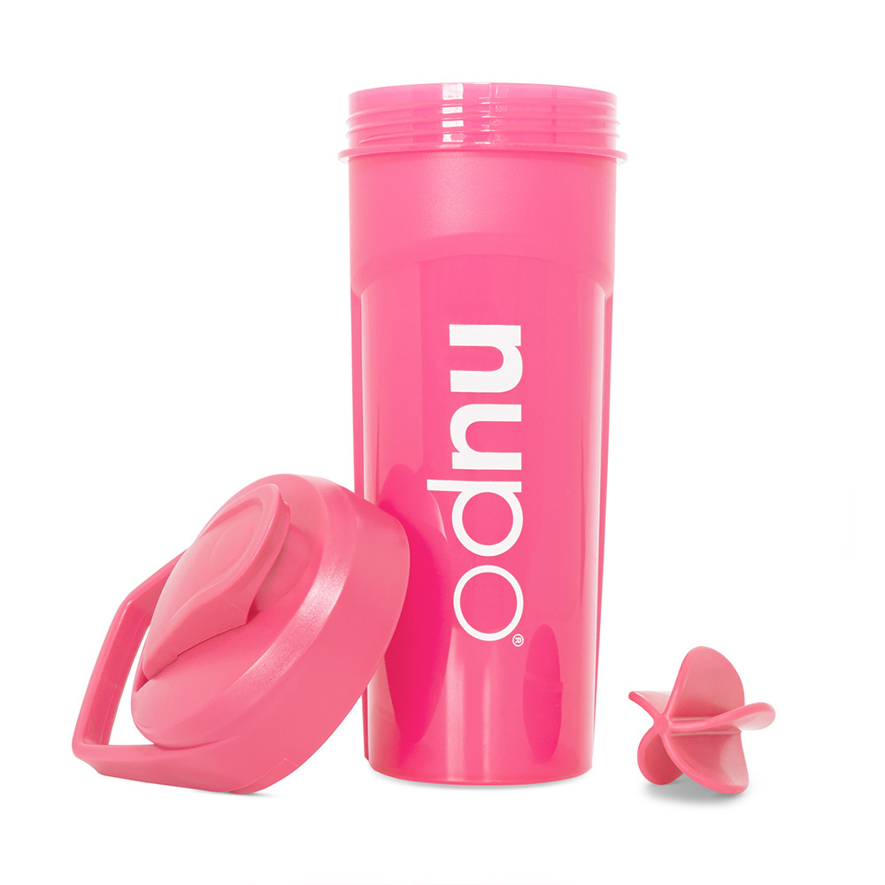 Nupo shaker, mešalec za pripravo napitkov - roza (1 mešalec - 600 ml)