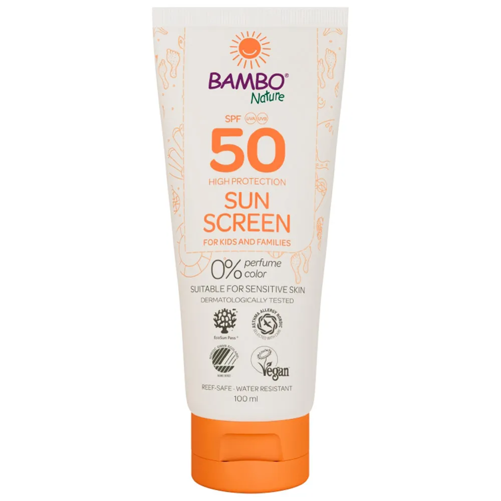 Babom Nature Sunscreen, losjo za zaščito kože pred soncem - ZF50 (100 ml)