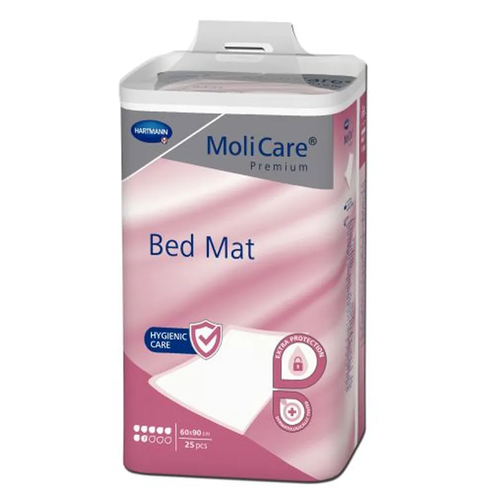 MoliCare Premium Bed Mat, vpojna posteljna podloga - 7 kapljic - 60 x 90cm (25 podlog)