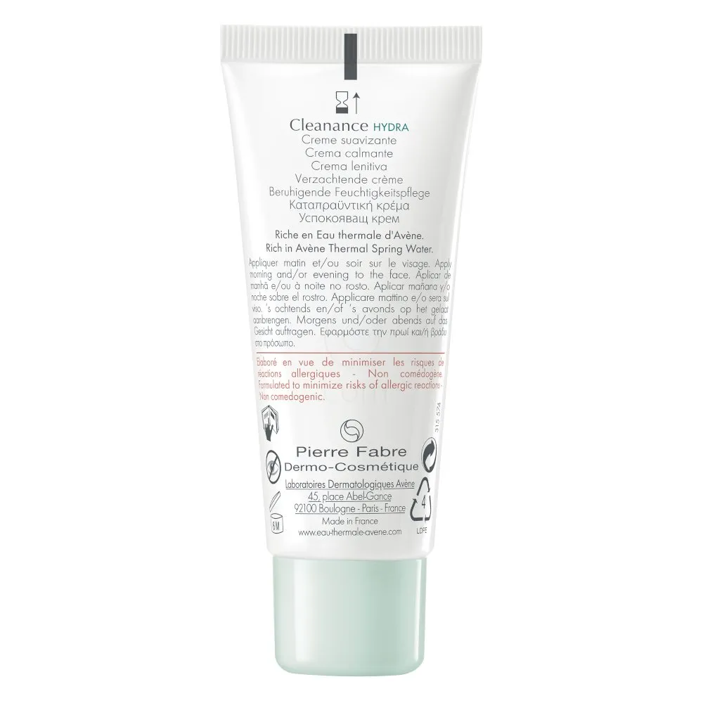 Eau Thermale Avene Cleanance Hydra, pomirjujoča krema (40 ml)