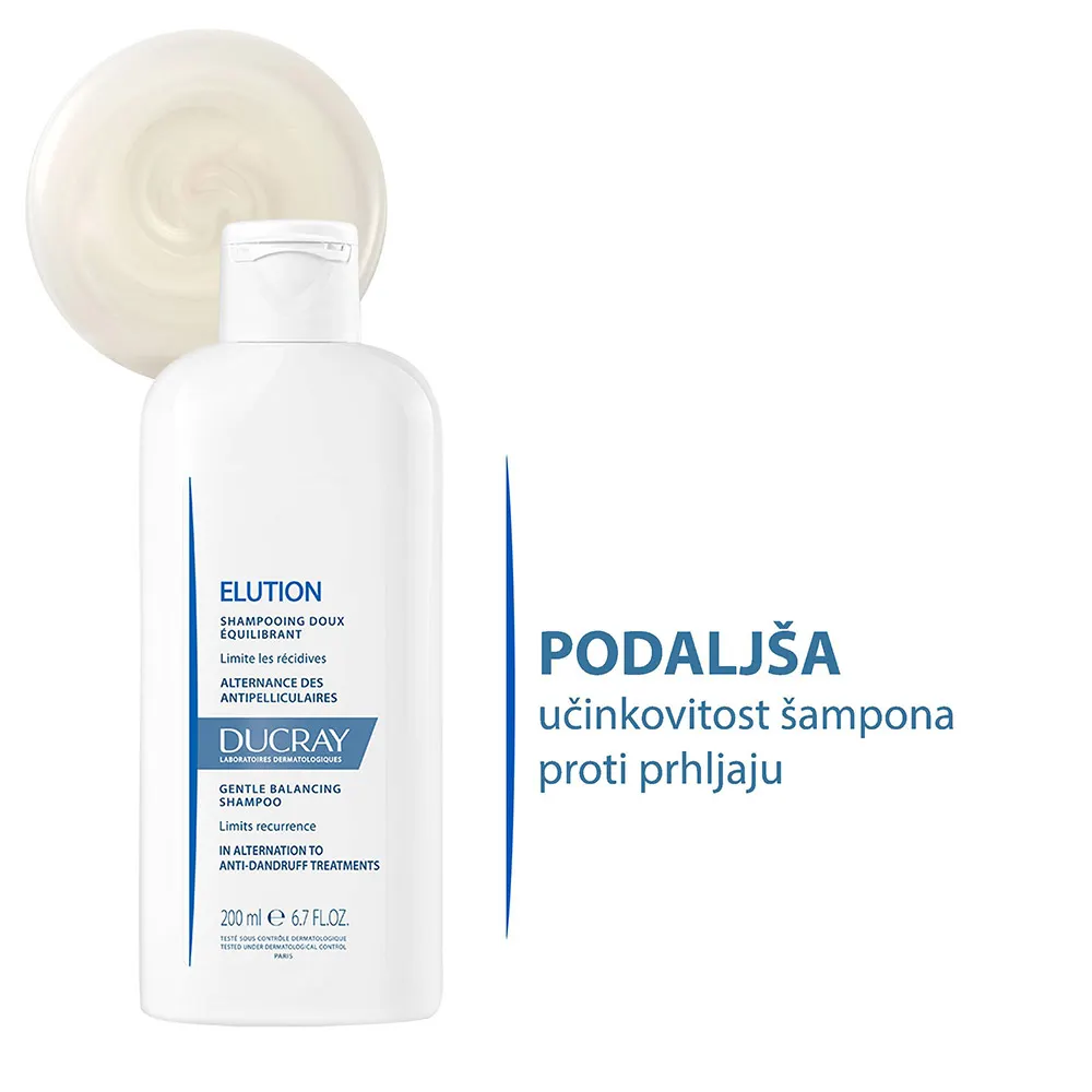 Ducray Elution, šampon (200 ml)