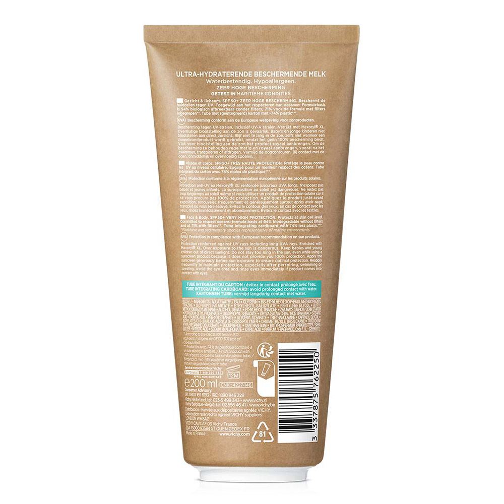 Vichy Capital Soleil, EKO mleko za telo ZF 50+ (200 ml)