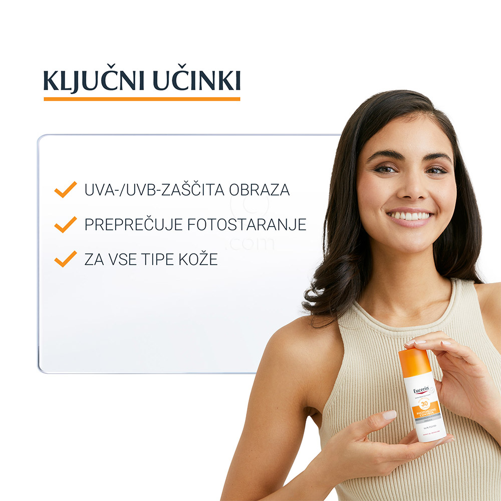 Eucerin Sun Photoaging Control, fluid za obraz - ZF 30 (50 ml)