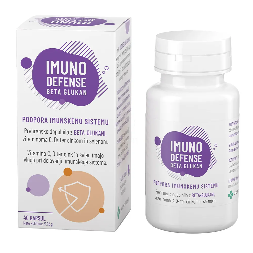 Imuno Defense Beta Glukan, kapsule (40 kapsul)
