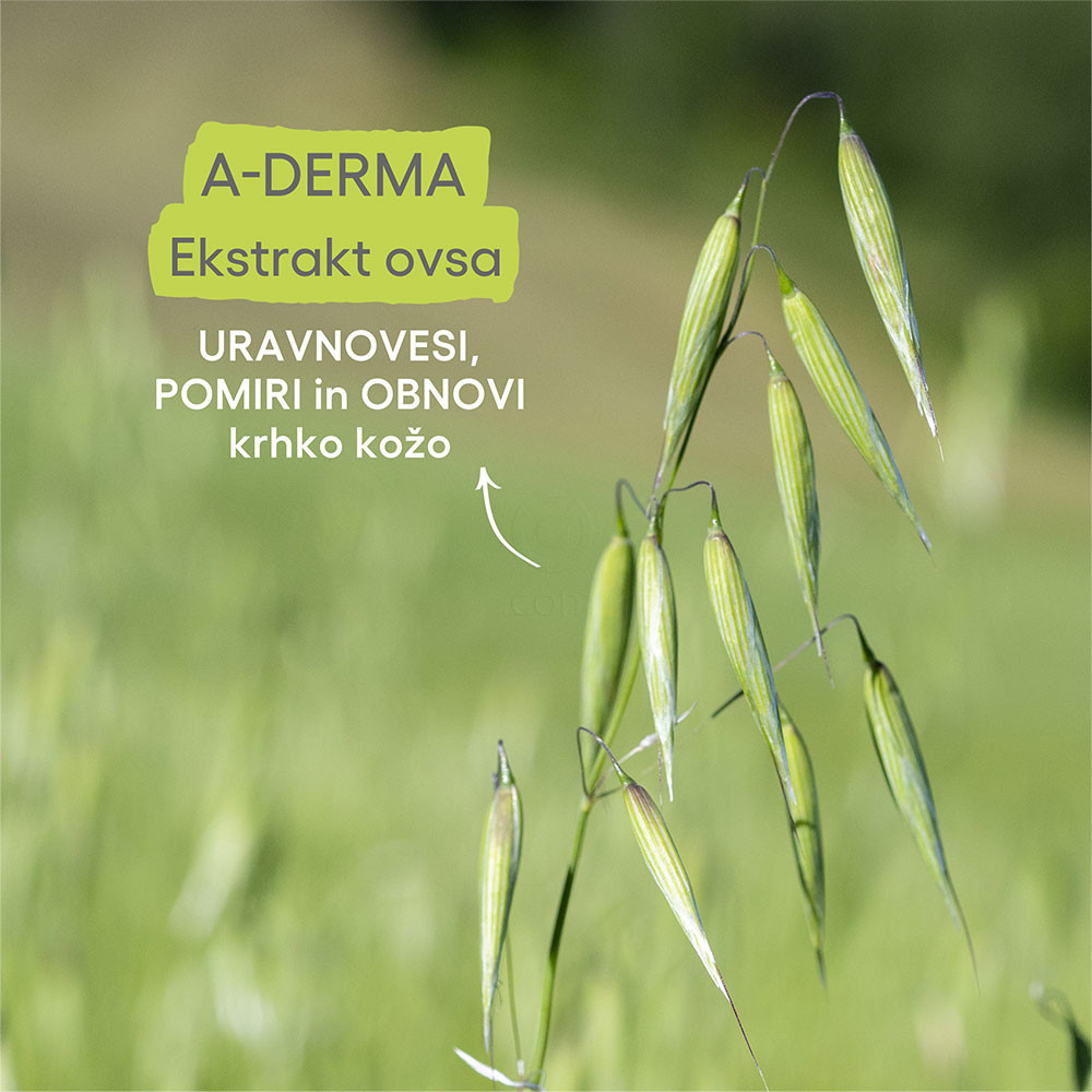 A-Derma Exomega Control, emolientni čistilni gel (500 ml)