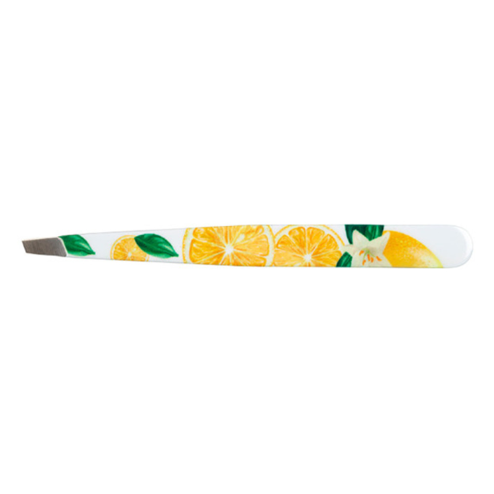 Nippes, pinceta s poševno konico 9,5 cm - citron (627E)
