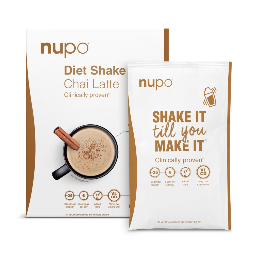 Nupo Dietni Shake, Chai Latte (12 x 32 g)