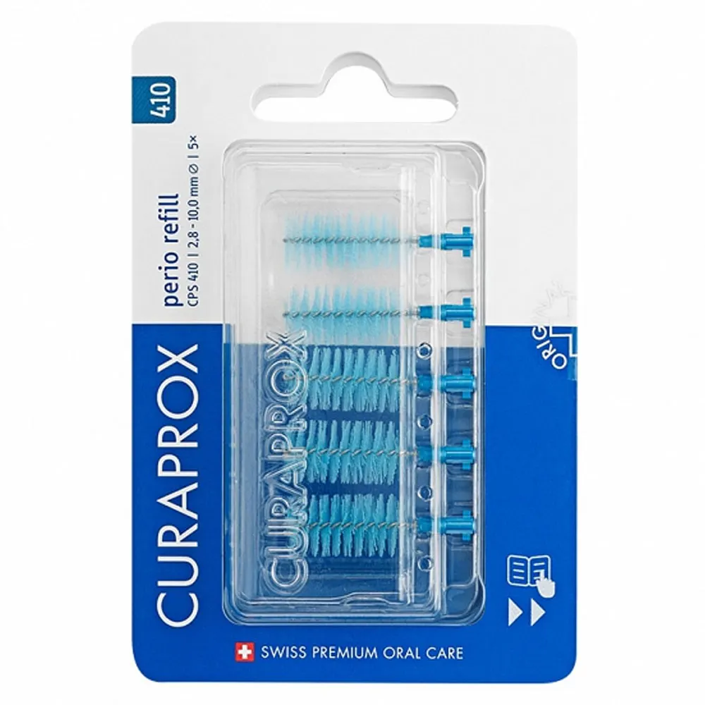 Curaprox CPS 410 Perio, medzobna ščetka - refill (5 medzobnih ščetk)