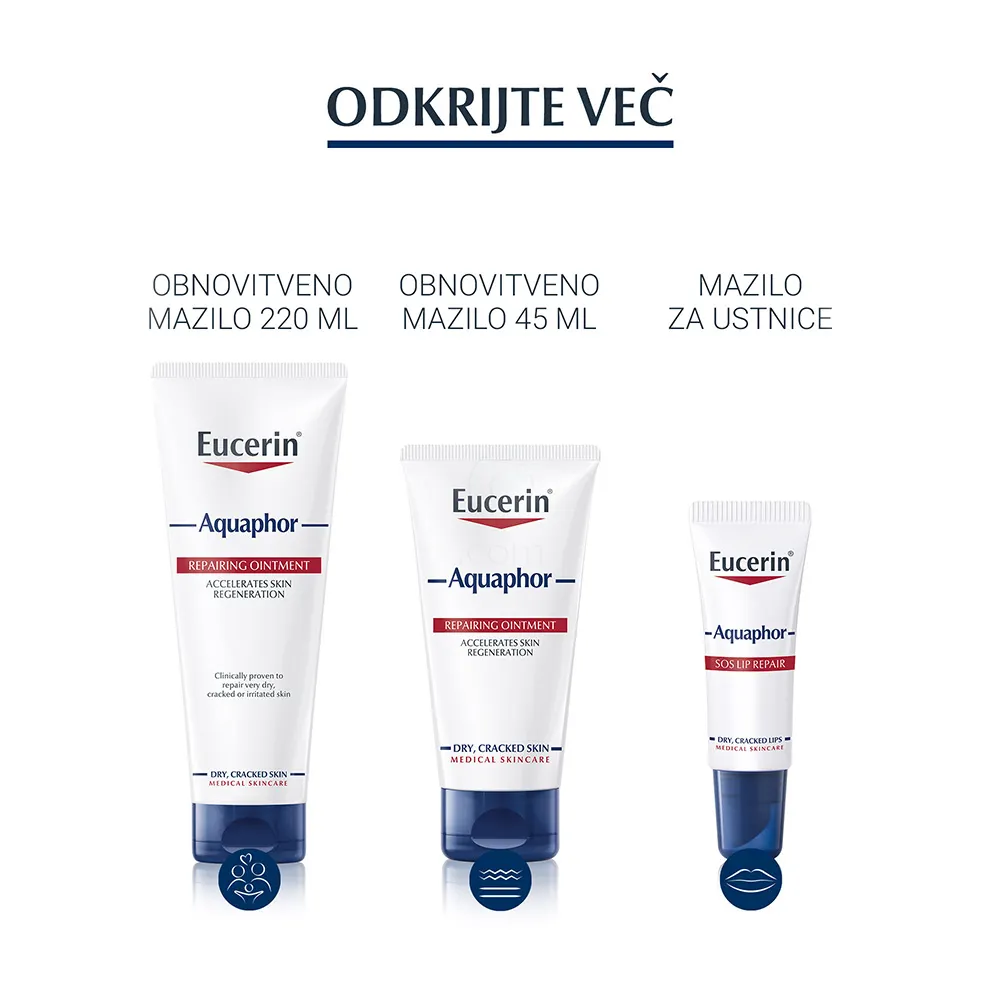 Eucerin Aquaphor, mazilo za telo v spreju (250 ml)