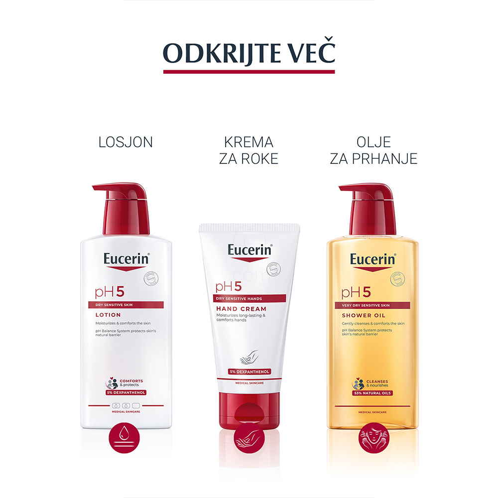 Eucerin pH5, fluid za intimno zaščito (250 ml)