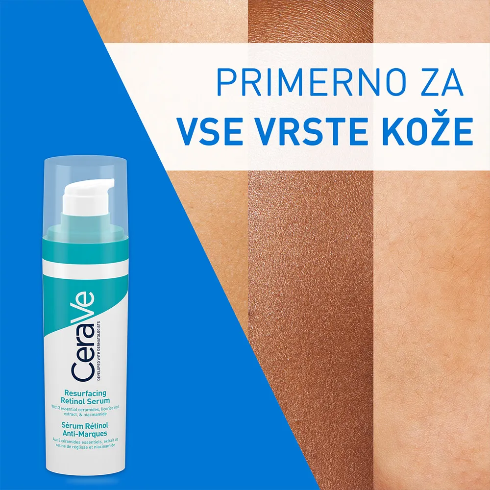 CeraVe, serum z retinolom za enoten videz kože (30 ml)
