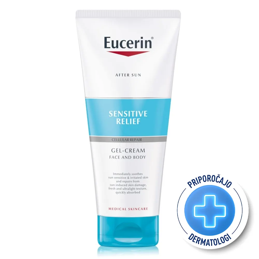 Eucerin Sun After Sun Sensitive Relief, kremni gel (200 ml) 