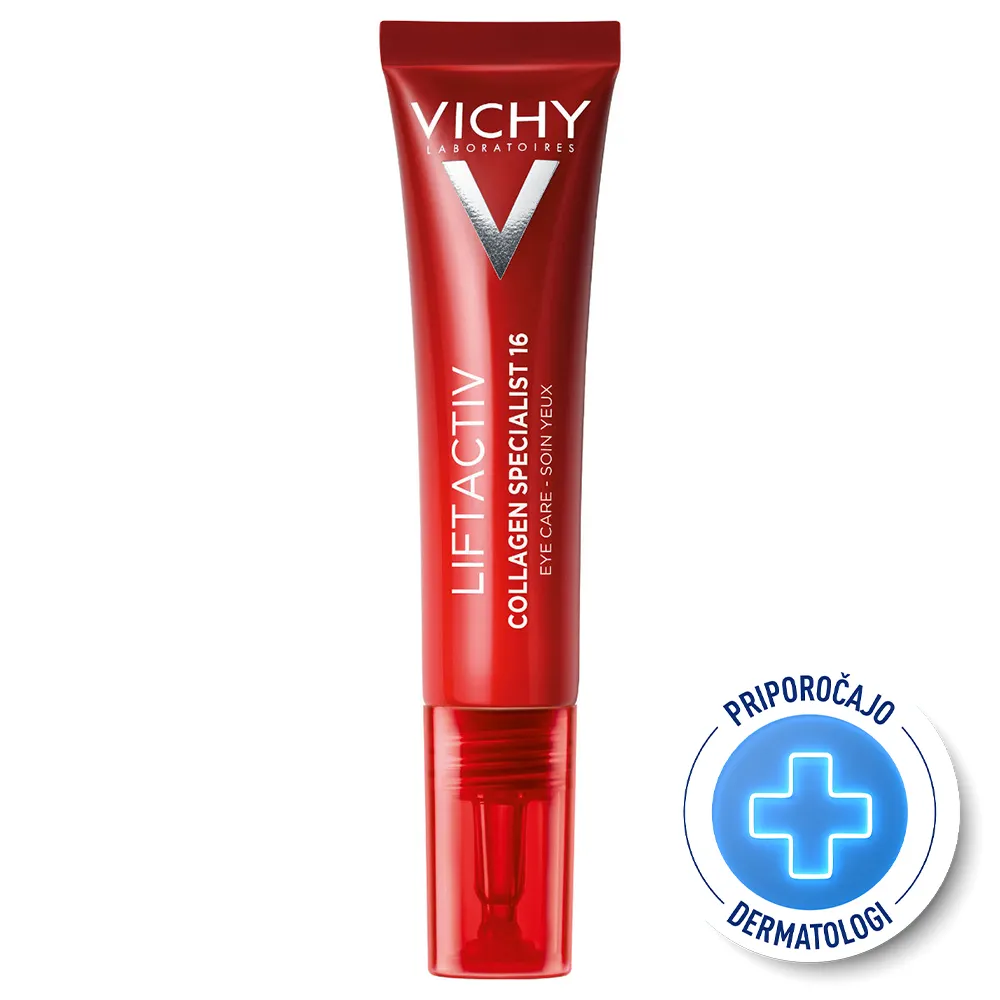 Vichy Liftactiv Collagen Specialist, nega za področje okoli oči (15 ml)