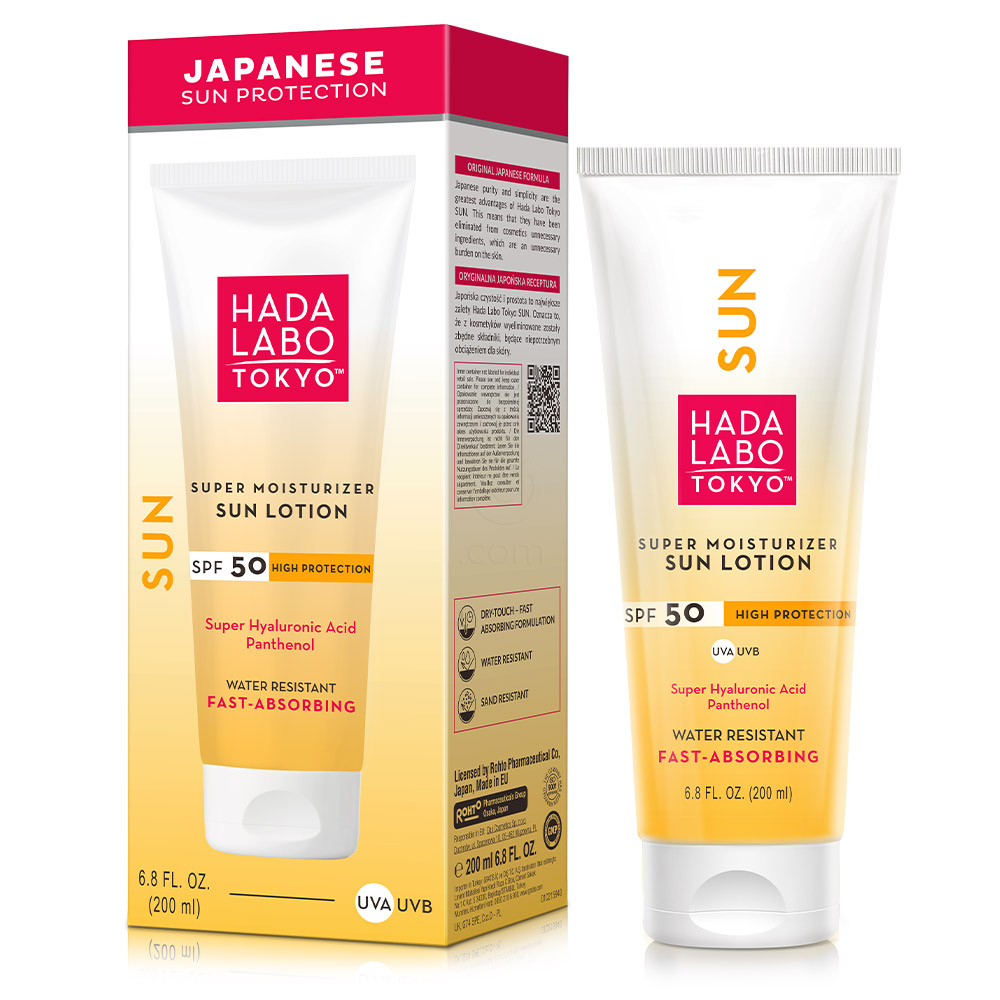 Hada Labo Tokyo, losjon za zaščito pred soncem - ZF 50 (200 ml)