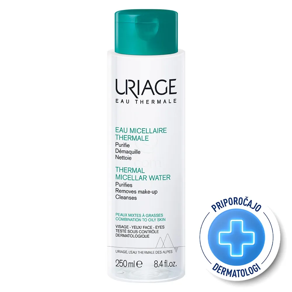 Uriage, micelarna voda za čiščenje obraza za mešano do mastno kožo (250 ml)