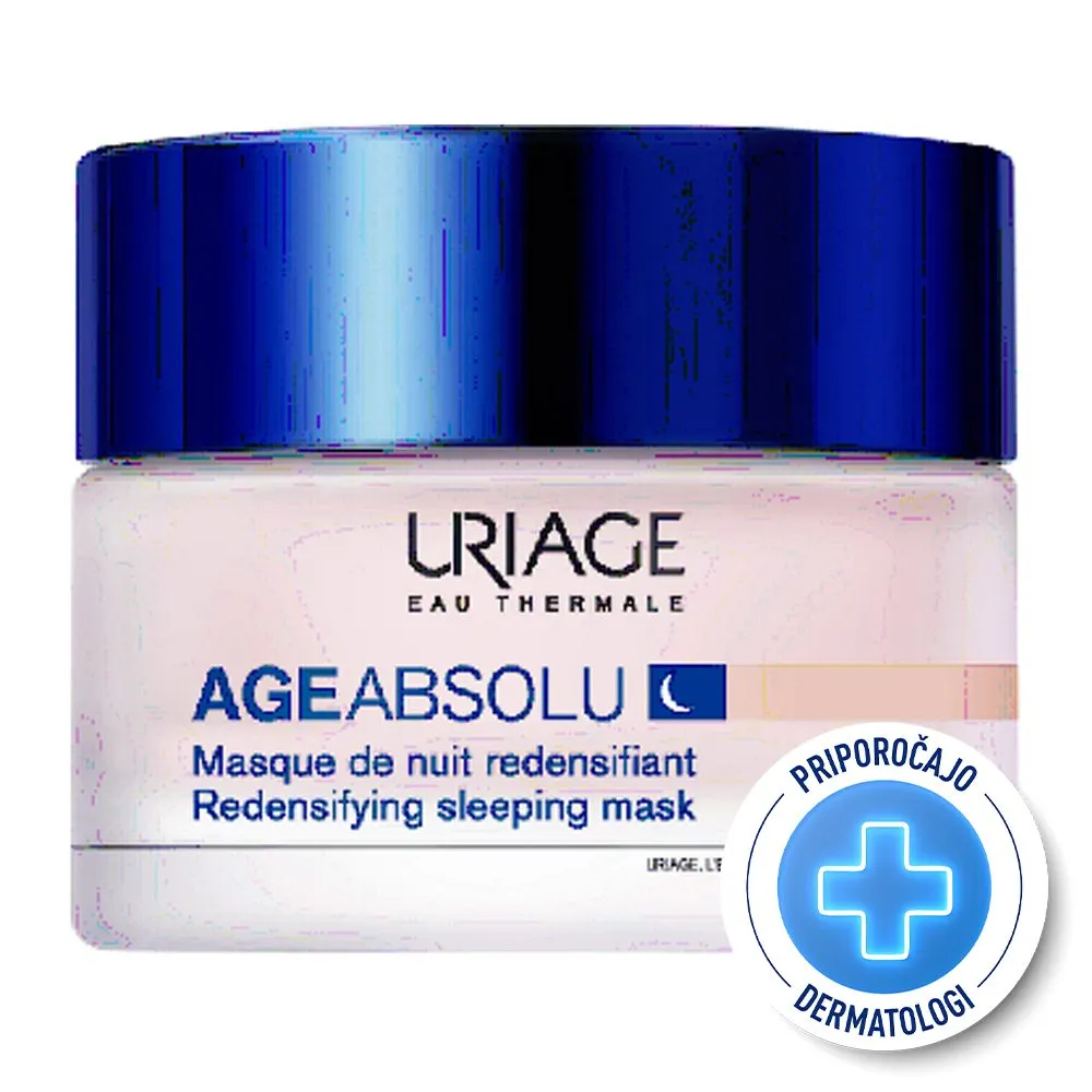 Uriage Age Absolu, nočna maska za zrelo kožo (50 ml)