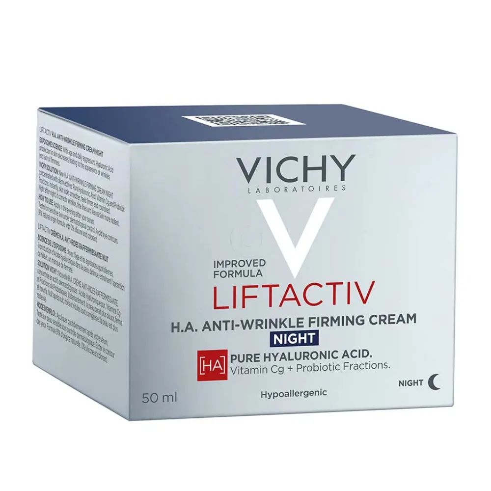 Vichy Liftactiv H.A., nočna nega za korekcijo gub in čvrsto kožo (50 ml)