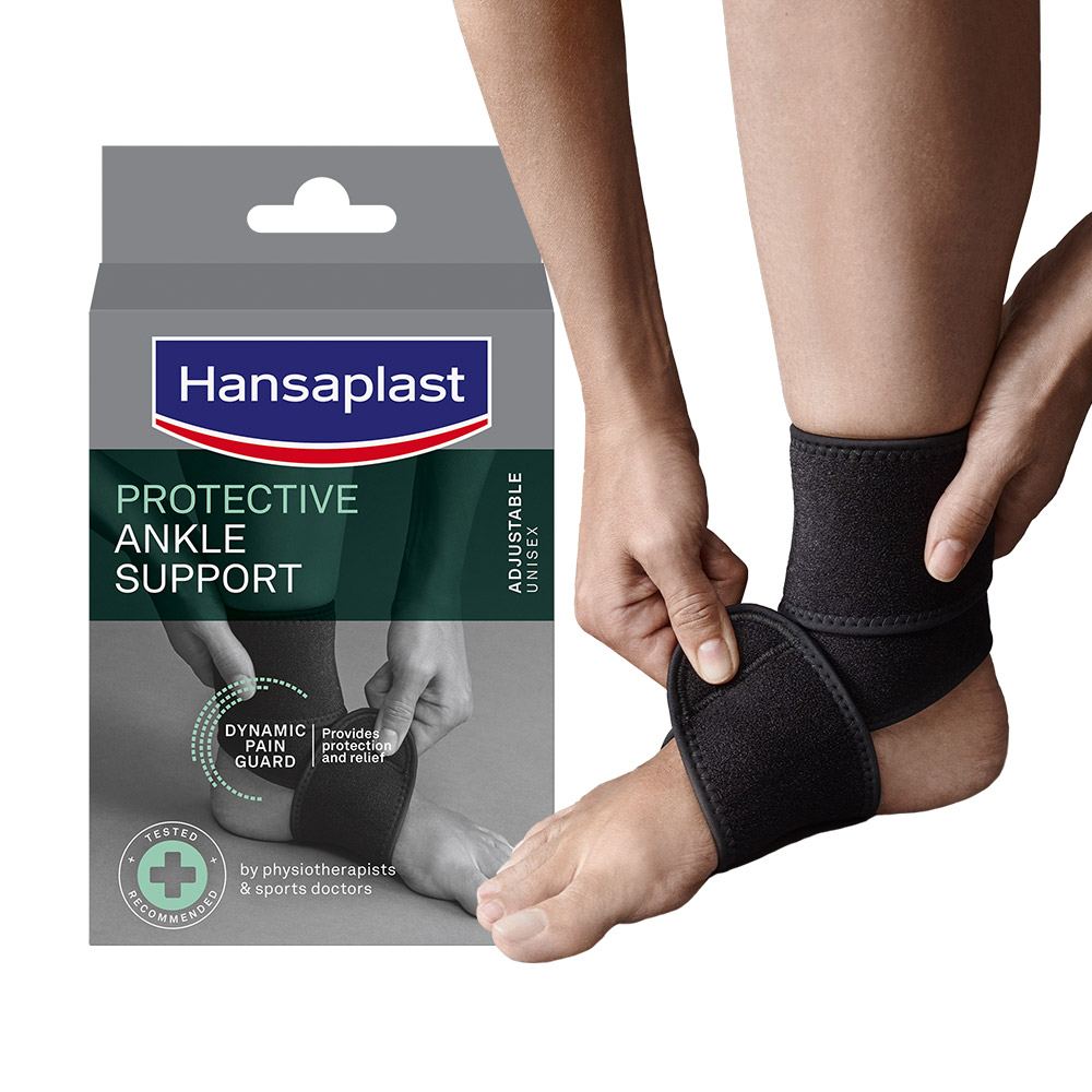 Hansaplast Protective, bandaža za gleženj (1 bandaža)