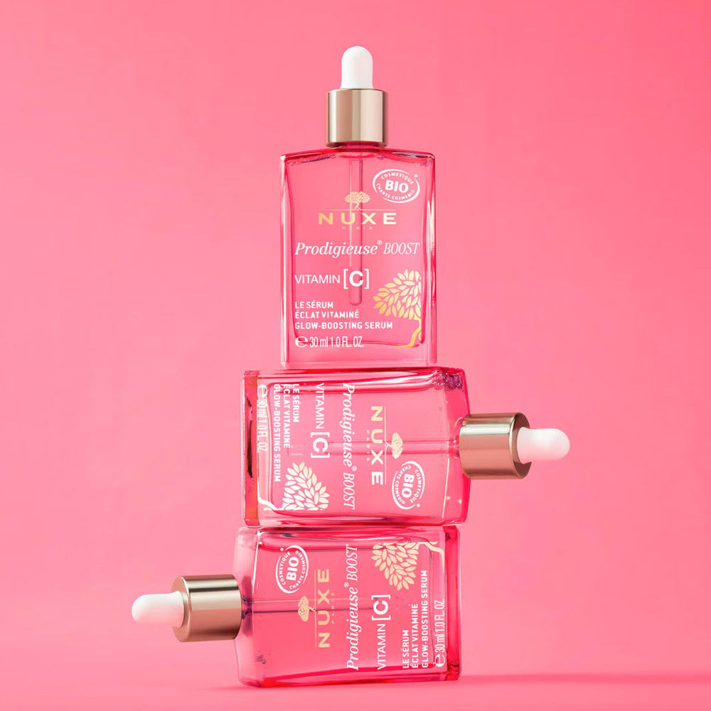 Nuxe Prodigieuse Boost, serum z vitaminom c za okrepitev sijaja kože (30 ml)
