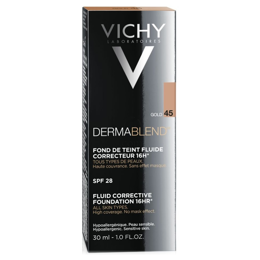 Vichy Dermablend-45-Gold, tekoči korektivni puder (30 ml)