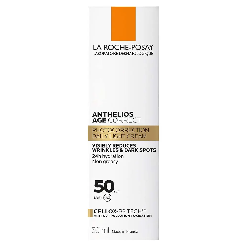 LRP Anthelios Age-Correct, krema proti staranju kože na obrazu - ZF50 (50 ml)