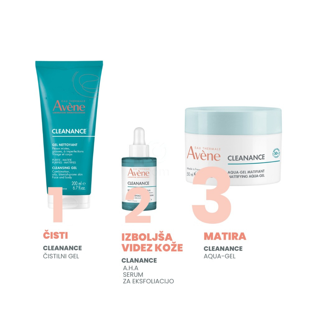 Avene Cleanance, matirajoči Aqua-gel (50 ml)