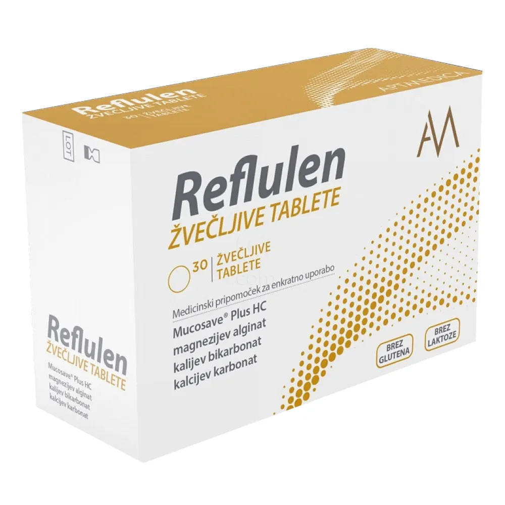 Reflufen, žvečljive tablete (30 tablet)