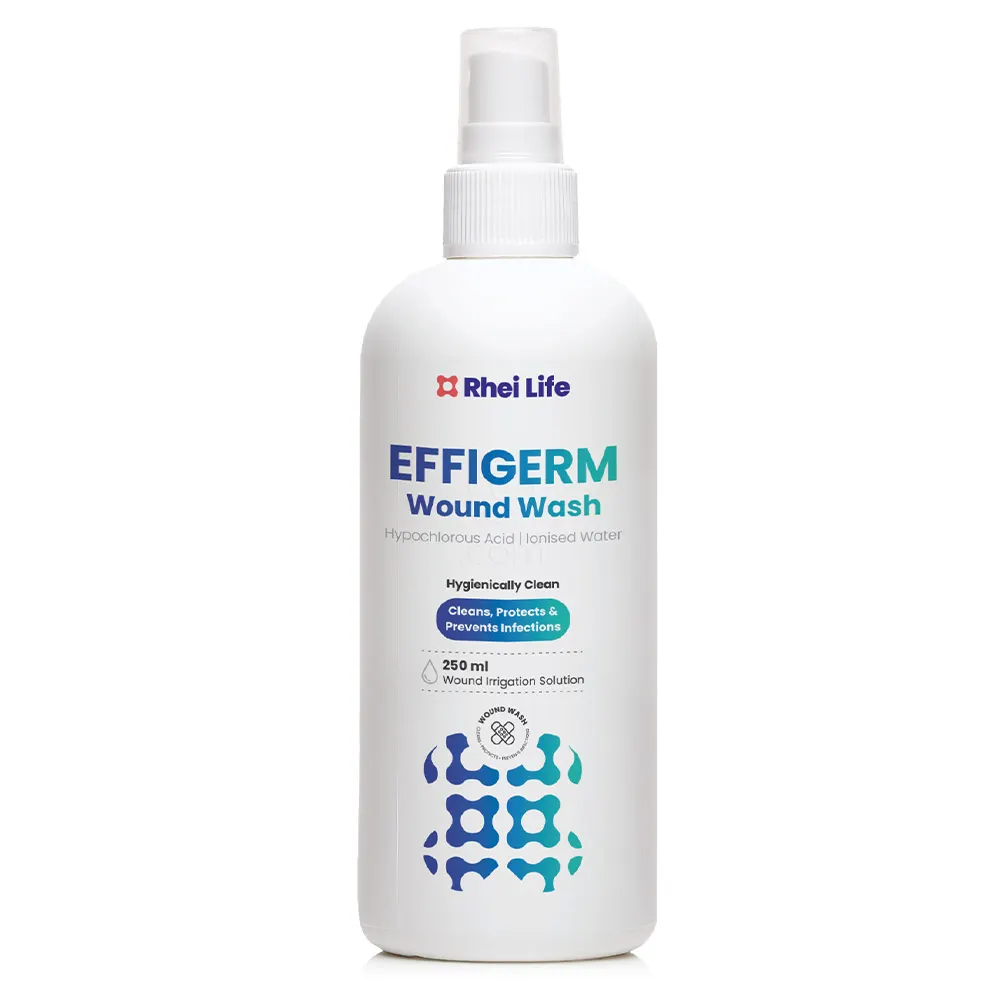 Effigerm, raztopina za izpiranje ran (250 ml)