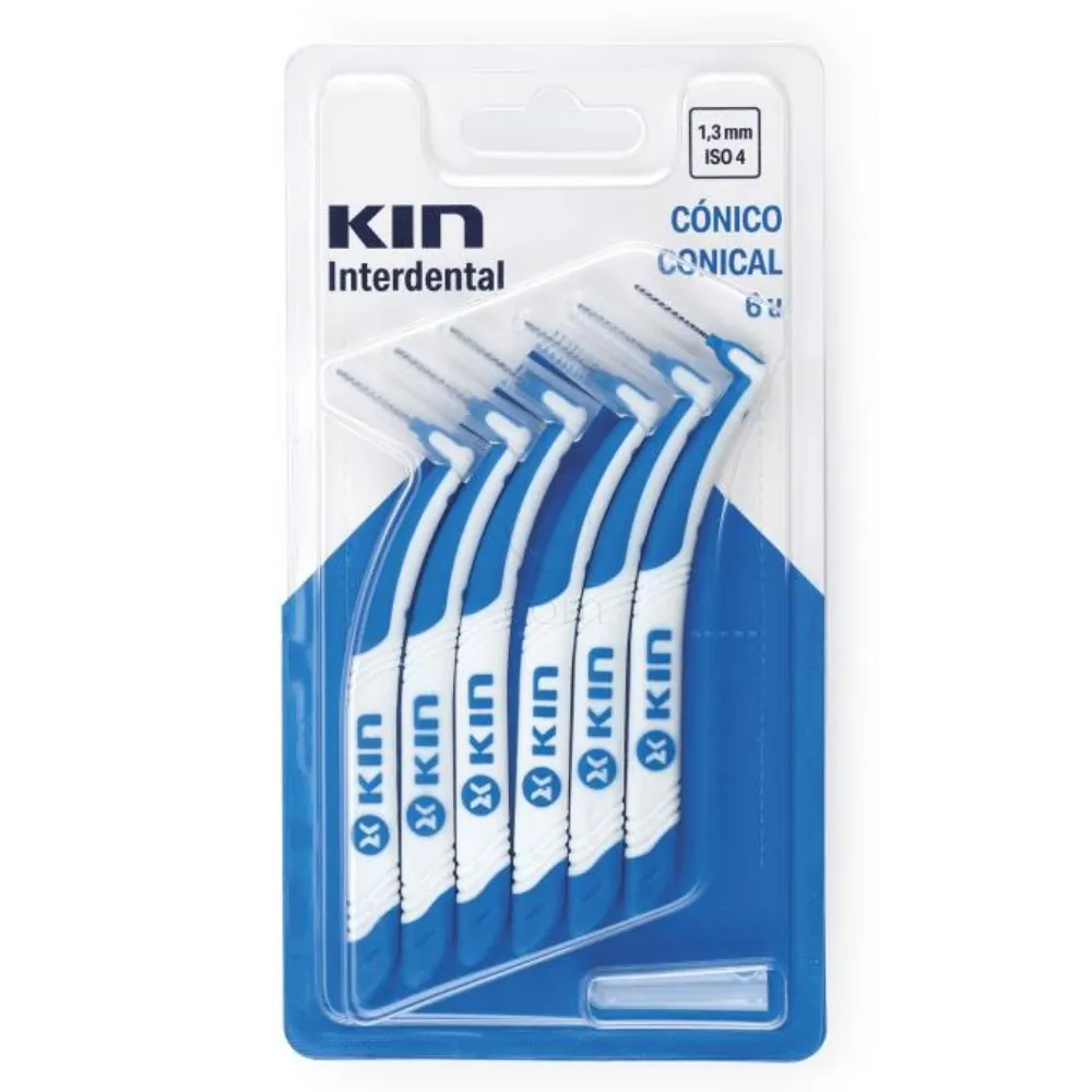 Kin, medzobna ščetka - koničasta 1.3 mm (6 ščetk)
