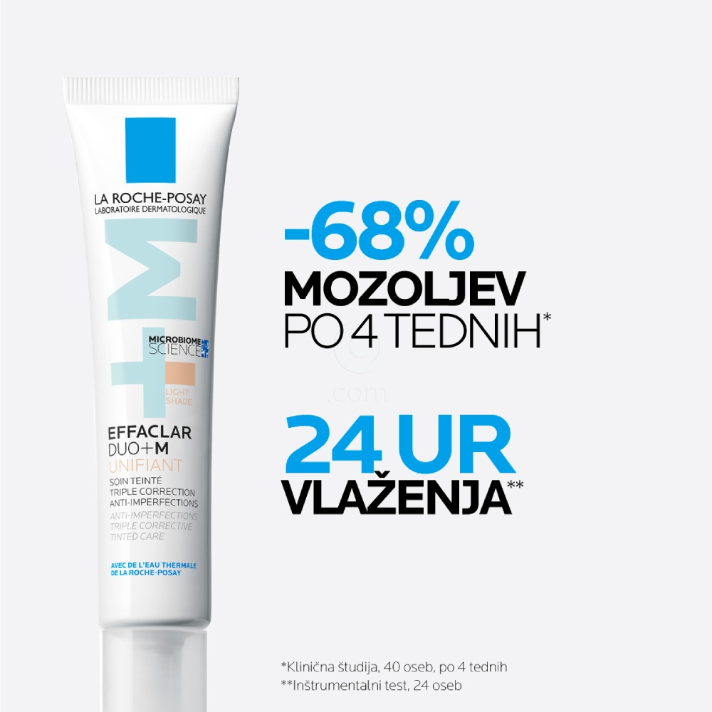 LRP Effaclar Duo+M, korektivna nega za obraz v odtenku Unifiant Light (40 ml) 