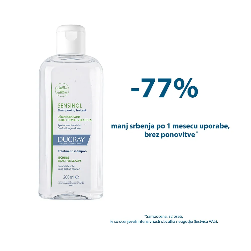 Ducray Sensinol, tretma šampon (200 ml)